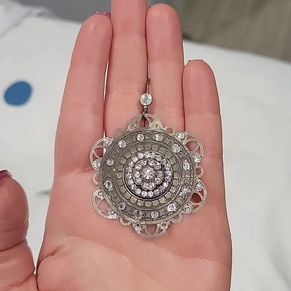 Swarovski crystal earrings - Picture 4 of 4